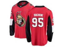 Men's Matt Duchene Breakaway Red Jersey NHL Ottawa Senators #95 Home
