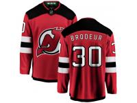 Men's New Jersey Devils #30 Martin Brodeur Red Home Breakaway NHL Jersey