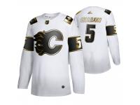 Men's NHL Flames Mark Giordano Limited 2019-20 Golden Edition Jersey