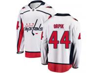 Men's NHL Washington Capitals #44 Brooks Orpik Breakaway Away Jersey White