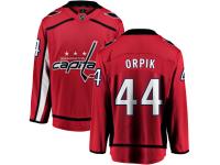 Men's NHL Washington Capitals #44 Brooks Orpik Breakaway Home Jersey Red