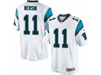 Men's Nike Carolina Panthers #11 Brenton Bersin Limited White NFL Jersey