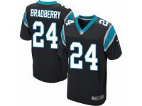 Men's Nike Carolina Panthers #24 James Bradberry Elite Black Team Color NFL Jersey
