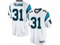 Men's Nike Carolina Panthers #31 Charles Tillman Limited White NFL Jersey