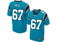 Men's Nike Carolina Panthers #67 Ryan Kalil Elite Blue Alternate NFL Jersey