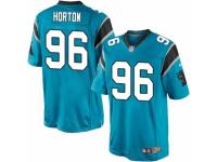 Men's Nike Carolina Panthers #96 Wes Horton Limited Blue Alternate NFL Jersey