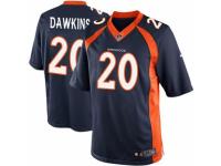 Men's Nike Denver Broncos #20 Brian Dawkins Limited Navy Blue Alternate NFL Jersey