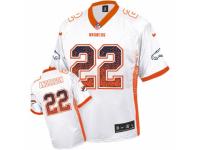 Men's Nike Denver Broncos #22 C.J. Anderson Limited White Drift Fashion NFL Jersey