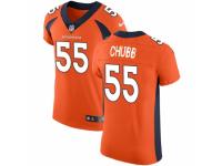 Men's Nike Denver Broncos #55 Bradley Chubb Orange Team Color Vapor Untouchable Elite Player NFL Jersey