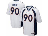 Men's Nike Denver Broncos #90 Antonio Smith Game White NFL Jersey