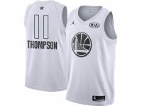 Men's Nike Jordan Golden State Warriors #11 Klay Thompson Swingman White 2018 All-Star Game NBA Jersey