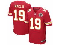 Men's Nike Kansas City Chiefs #19 Jeremy Maclin Elite Red Team Color NFL Jersey