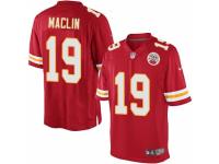 Men's Nike Kansas City Chiefs #19 Jeremy Maclin Limited Red Team Color NFL Jersey