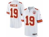 Men's Nike Kansas City Chiefs #19 Jeremy Maclin Limited White NFL Jersey