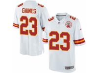 Men's Nike Kansas City Chiefs #23 Phillip Gaines Limited White NFL Jersey