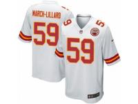 Men's Nike Kansas City Chiefs #59 Justin March-Lillard Game White NFL Jersey