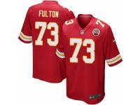 Men's Nike Kansas City Chiefs #73 Zach Fulton Game Red Team Color NFL Jersey