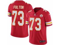 Men's Nike Kansas City Chiefs #73 Zach Fulton Limited Red Rush NFL Jersey