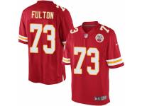 Men's Nike Kansas City Chiefs #73 Zach Fulton Limited Red Team Color NFL Jersey