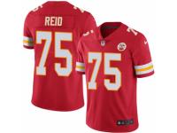 Men's Nike Kansas City Chiefs #75 Jah Reid Limited Red Rush NFL Jersey