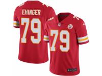 Men's Nike Kansas City Chiefs #79 Parker Ehinger Limited Red Rush NFL Jersey