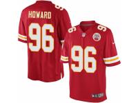 Men's Nike Kansas City Chiefs #96 Jaye Howard Game Red NFL Jersey