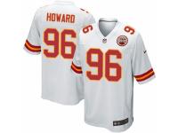 Men's Nike Kansas City Chiefs #96 Jaye Howard Limited White NFL Jersey