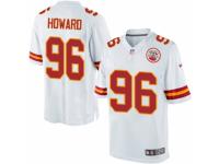Men's Nike Kansas City Chiefs #96 Jaye Howard White Team Color NFL Jersey