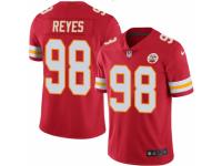 Men's Nike Kansas City Chiefs #98 Kendall Reyes Limited Red Rush NFL Jersey
