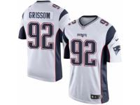 Men's Nike New England Patriots #92 Geneo Grissom Limited White NFL Jersey