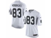 Men's Nike Oakland Raiders #83 Ted Hendricks Limited White NFL Jersey