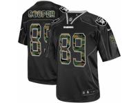 Men's Nike Oakland Raiders #89 Amari Cooper Limited Black Camo Fashion NFL Jersey