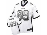 Men's Nike Oakland Raiders #89 Amari Cooper Limited White Drift Fashion NFL Jersey