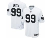 Men's Nike Oakland Raiders #99 Aldon Smith Game White NFL Jersey