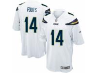 Men's Nike San Diego Chargers #14 Dan Fouts Game White NFL Jersey