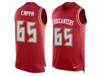 Men's Nike Tampa Bay Buccaneers #65 Alex Cappa Red Player Name & Number Tank Top NFL Jersey