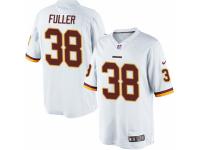 Men's Nike Washington Redskins #38 Kendall Fuller Limited White NFL Jersey