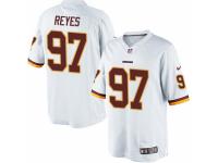 Men's Nike Washington Redskins #97 Kendall Reyes Limited White NFL Jersey