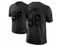 Men's Oakland Raiders #98 Maxx Crosby Limited Black City Edition Football Jersey