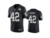 Men's Oakland Raiders Karl Joseph Black 60th Anniversary Vapor Limited Jersey