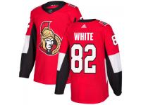 Men's Ottawa Senators #82 Colin White adidas Red Authentic Jersey