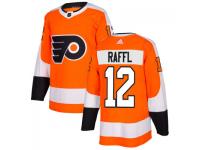 Men's Philadelphia Flyers #12 Michael Raffl adidas Orange Authentic Jersey