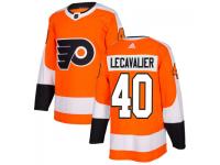 Men's Philadelphia Flyers #40 Vincent Lecavalier adidas Orange Authentic Jersey