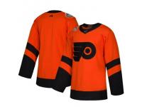 Men's Philadelphia Flyers Adidas Blank Orange Authentic 2019 Stadium Series NHL Jersey