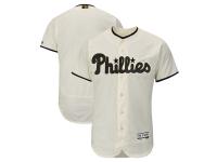 Men's Philadelphia Phillies Majestic Cream 2018 Memorial Day Authentic Collection Flex Base Team Jersey