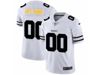 Men's Pittsburgh Steelers Customized White Team Logo Cool Edition Jersey