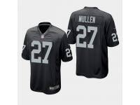 Men's Raiders #27 Trayvon Mullen 2019 NFL Draft Game Jersey - Black