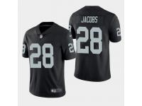 Men's Raiders #28 Josh Jacobs 2019 NFL Draft Vapor Limited Jersey - Black