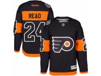 Men's Reebok Philadelphia Flyers #24 Matt Read Premier Black 2017 Stadium Series NHL Jersey