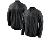 Men's San Diego Chargers Nike Black Salute to Service Hybrid Performance Jacket